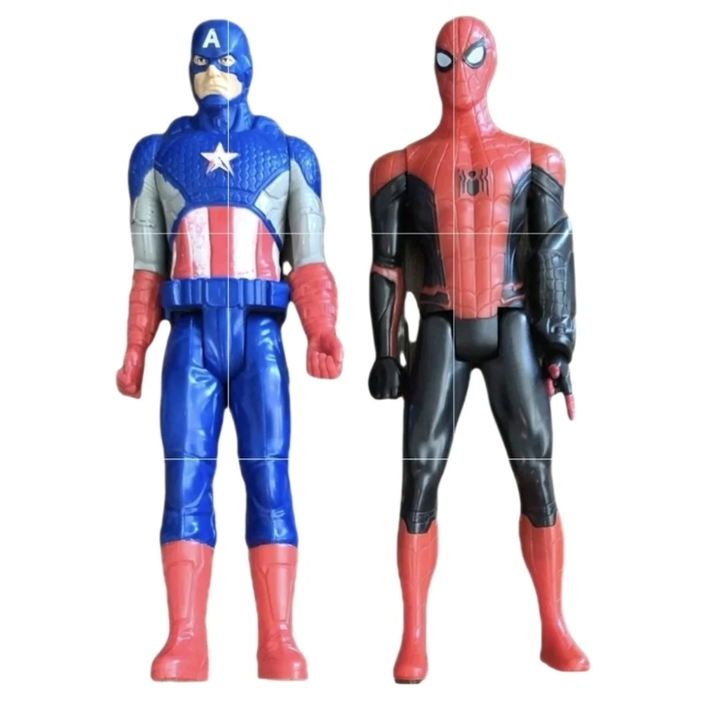 Hasbro Marvel Titan Hero Series Spider-Man And Captain America action Figure - Picture 12 of 12